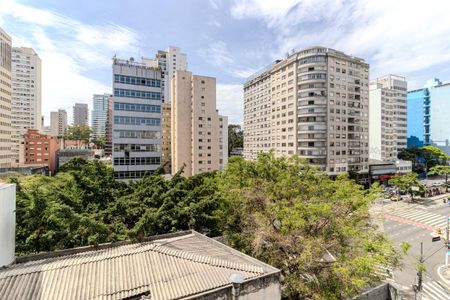 Vista de kitnet/studio para alugar com 1 quarto, 50m² em Consolação, São Paulo