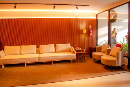 Apartamento para alugar com 128m², 3 quartos e 2 vagasHall social