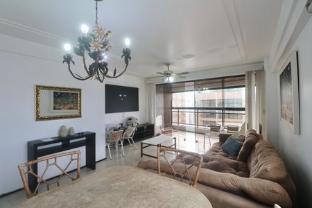 Sala de apartamento para alugar com 3 quartos, 174m² em Vila Alzira, Guarujá