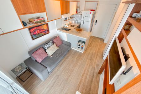 Apartamento para alugar com 40m², 1 quarto e 1 vagaSala