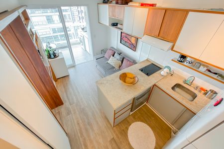 Apartamento para alugar com 40m², 1 quarto e 1 vagaSala
