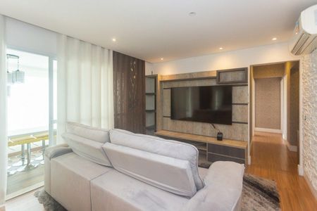 Sala  de apartamento para alugar com 3 quartos, 107m² em Vila Lusitania, São Bernardo do Campo