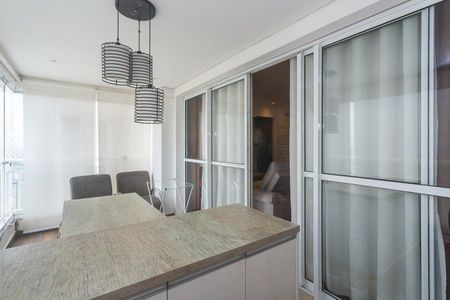 Varanda da Sala  de apartamento para alugar com 3 quartos, 107m² em Vila Lusitania, São Bernardo do Campo