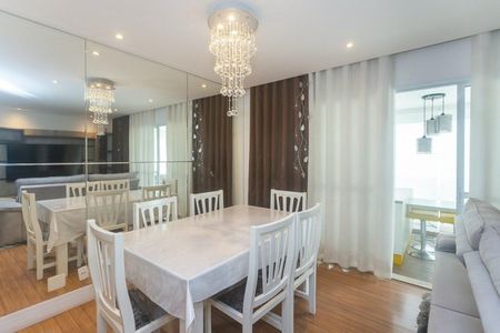 Sala de Jantar  de apartamento para alugar com 3 quartos, 107m² em Vila Lusitania, São Bernardo do Campo