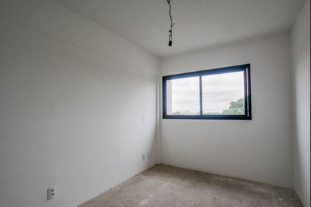 Quarto Suíte de apartamento à venda com 1 quarto, 36m² em Jardim Jamaica, Santo André