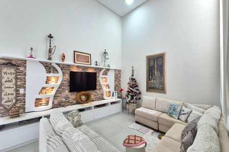 Sala de casa de condomínio à venda com 3 quartos, 190m² em Swiss Park, Campinas