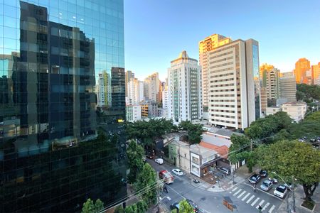 Vista da Sala de kitnet/studio para alugar com 1 quarto, 42m² em Savassi, Belo Horizonte