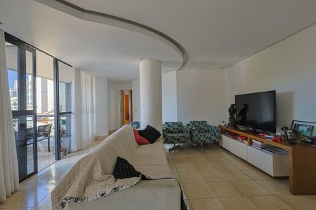 Sala de apartamento à venda com 4 quartos, 150m² em Serra, Belo Horizonte