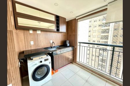 Varanda da Sala de apartamento para alugar com 1 quarto, 38m² em Jardim Flor da Montanha, Guarulhos