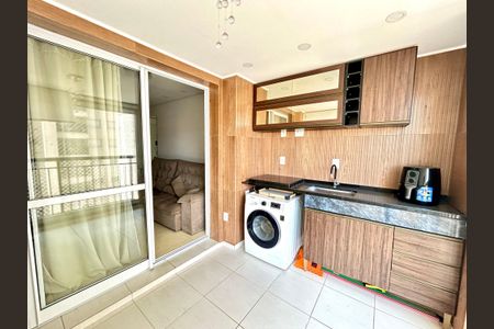Varanda da Sala de apartamento para alugar com 1 quarto, 38m² em Jardim Flor da Montanha, Guarulhos