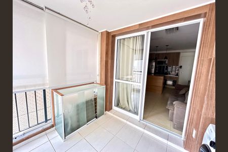 Varanda da Sala de apartamento para alugar com 1 quarto, 38m² em Jardim Flor da Montanha, Guarulhos