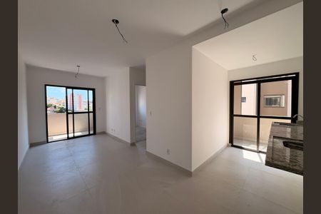 Sala de apartamento para alugar com 2 quartos, 56m² em Parque das Nações, Santo André