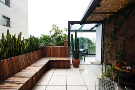 Varanda sala de jantar de apartamento à venda com 2 quartos, 105m² em Vila Madalena, São Paulo