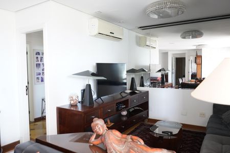 Sala de apartamento à venda com 3 quartos, 168m² em Vila Regente Feijó, São Paulo