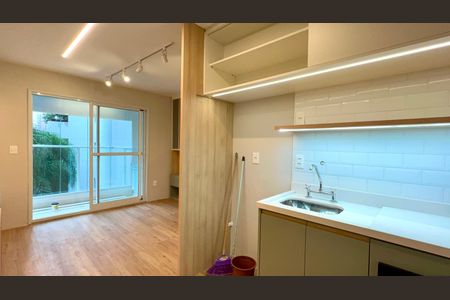 Studio para alugar com 25m², 1 quarto e sem vagaCozinha