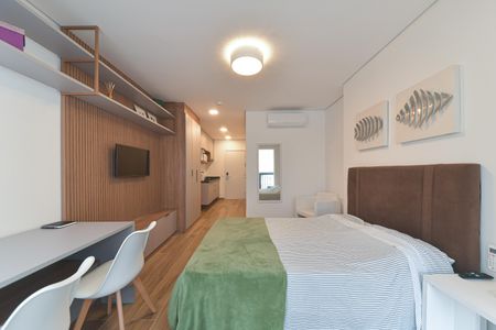 Studio para alugar com 31m², 1 quarto e sem vagaQuarto
