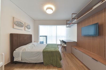 Studio para alugar com 31m², 1 quarto e sem vagaQuarto