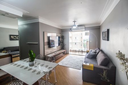 Sala  de apartamento à venda com 3 quartos, 82m² em Centro Comercial Jubran, Barueri