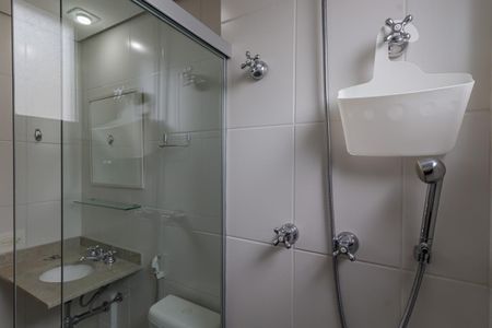 Apartamento para alugar com 137m², 3 quartos e 2 vagasBanheiro da Suíte 1