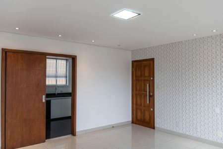 Sala de apartamento para alugar com 3 quartos, 101m² em Estrela Dalva, Belo Horizonte