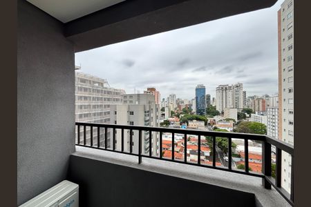 Studio para alugar com 24m², 1 quarto e sem vagaVaranda