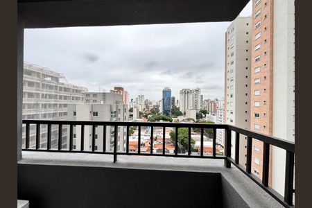 Studio para alugar com 24m², 1 quarto e sem vagaVaranda