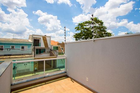 Varanda do quarto 1 de casa à venda com 2 quartos, 80m² em Vila Marina, Santo André