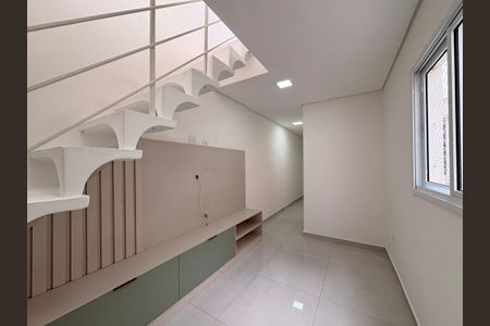 Sala de apartamento à venda com 2 quartos, 110m² em Vila Alto de Santo Andre, Santo André