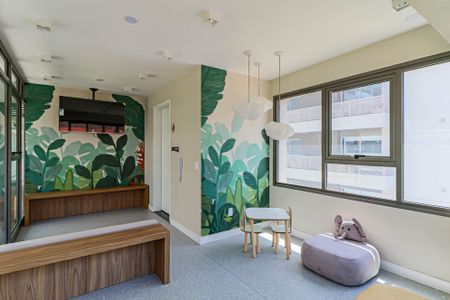 Studio para alugar com 32m², 1 quarto e 1 vaga Studio para alugar com 32m², 1 quarto e 1 vagaBrinquedoteca