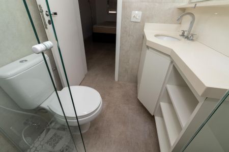 Apartamento para alugar com 75m², 2 quartos e 3 vagasBanheiro da Suíte