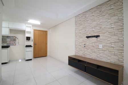 Sala de apartamento à venda com 2 quartos, 55m² em Jardim Ana Maria, Santo André