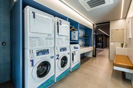 Studio à venda com 34m², 1 quarto e sem vagaLavanderia