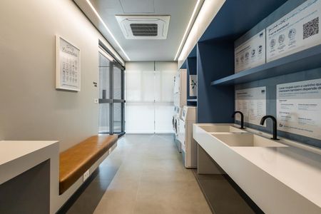 Studio à venda com 34m², 1 quarto e sem vagaLavanderia