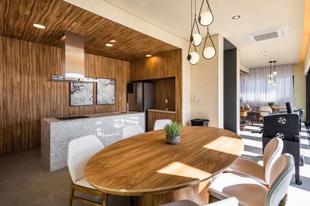 Studio à venda com 34m², 1 quarto e sem vagaSalão de Festas