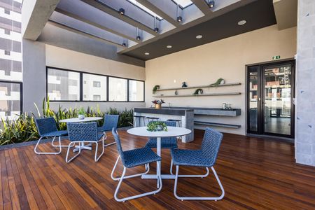 Studio à venda com 34m², 1 quarto e sem vagaPiscina