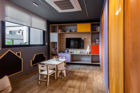 Studio à venda com 34m², 1 quarto e sem vagaBrinquedoteca