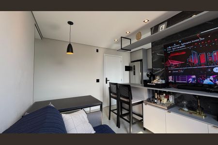 Sala - Sala de Jantar  de apartamento para alugar com 2 quartos, 42m² em Parque São Vicente, Santo André