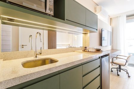 Studio para alugar com 22m², 1 quarto e sem vagaCozinha