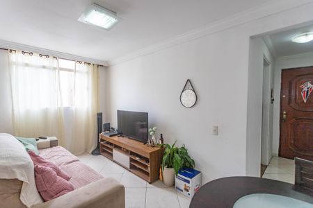 Sala  de apartamento à venda com 2 quartos, 50m² em Jardim Prudência, Diadema