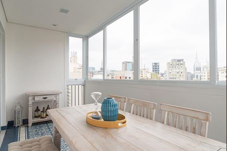 Varanda da Sala de apartamento à venda com 2 quartos, 180m² em Bela Vista, São Paulo