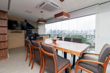Sala - Varanda de apartamento à venda com 3 quartos, 131m² em Vila Gertrudes, São Paulo