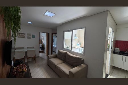 Sala - Sala de Jantar de apartamento para alugar com 2 quartos, 40m² em Vila Junqueira, Santo André