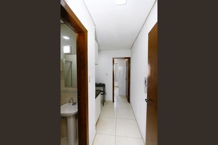 Cozinha de kitnet/studio para alugar com 1 quarto, 25m² em João Pinheiro, Belo Horizonte