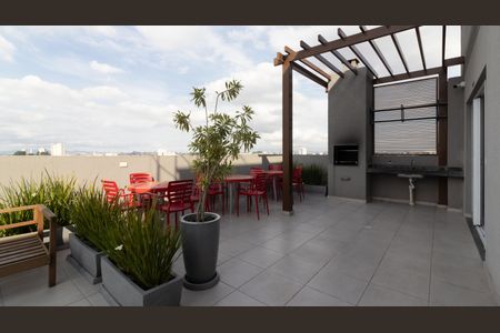 Apartamento à venda com 27m², 1 quarto e sem vaga Apartamento à venda com 27m², 1 quarto e sem vagaÁrea comum - Churrasqueira