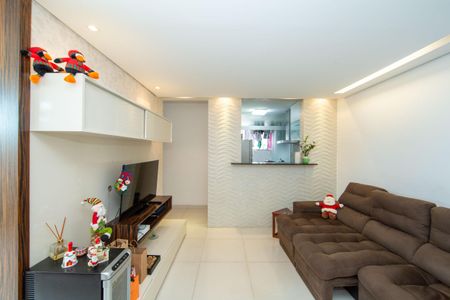 SALA de apartamento à venda com 3 quartos, 75m² em Buritis, Belo Horizonte