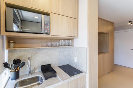 Studio para alugar com 27m², 1 quarto e sem vaga