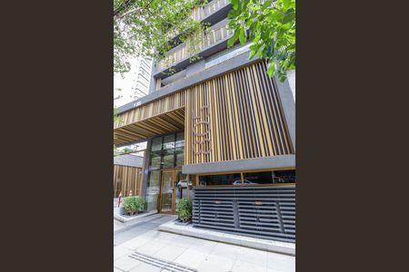 Studio para alugar com 27m², 1 quarto e sem vaga Studio para alugar com 27m², 1 quarto e sem vagaFachada