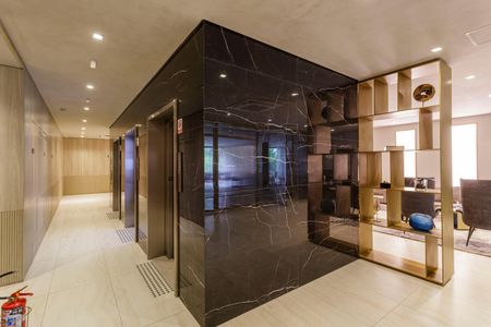 Studio para alugar com 27m², 1 quarto e sem vaga Studio para alugar com 27m², 1 quarto e sem vagaHall social