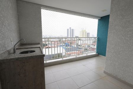 Sacada de apartamento à venda com 3 quartos, 75m² em Parque das Nações, Santo André