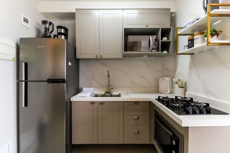 Studio à venda com 24m², 1 quarto e 1 vagaCozinha